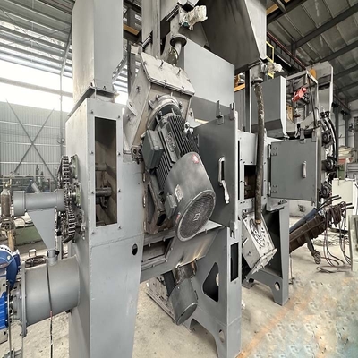 Máquina de soplado en caliente en línea de bobinas de alambre para eliminación continua de óxido Nivel S2.5-3.0