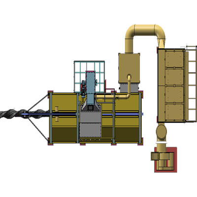 Máquina de trituración de alambre de rodillos de bobina totalmente automática para la producción de la industria de sujetadores