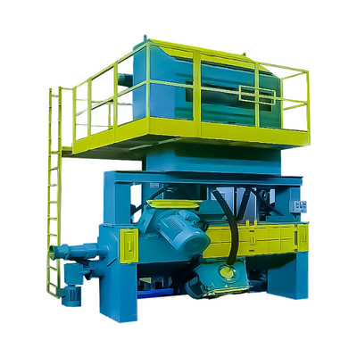Máquina de recolección de material para el destilado de superficies metálicas en línea
