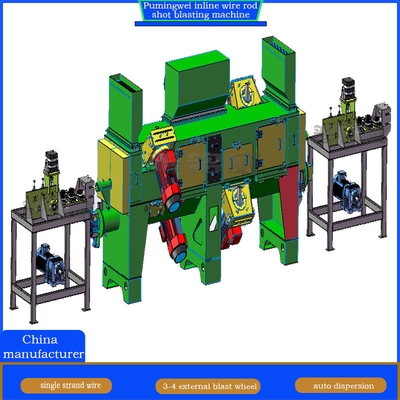 Diseño de la máquina de inyección de tiro de alambre en línea continua para el diámetro del alambre 30-80 M/min