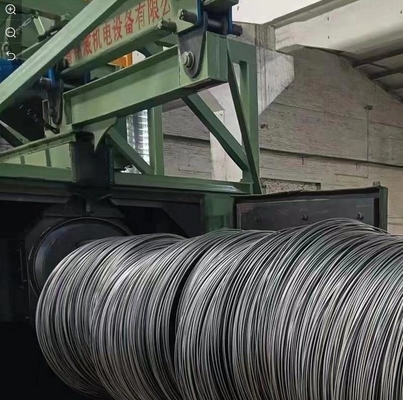 Servicio postventa de un año Máquina de reventado de alambre de rodilla de bobina con abrator rotativo