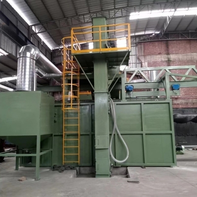 Máquina de estiramiento de alambre para la industria siderúrgica 6m x 2m SA2.0-SA2.5 Limpieza de la superficie