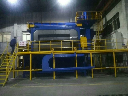 80 toneladas de seis metros de altura Disco disparo máquina de explosión de alta capacidad industria del acero