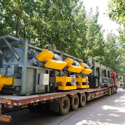 80 toneladas de seis metros de altura Disco disparo máquina de explosión de alta capacidad industria del acero