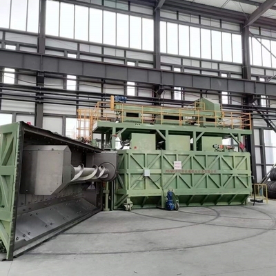 16.8 * 12.4 * 5.8meters Flat Door Disc Wire Blasting Machine Pmw5300 para su personalización