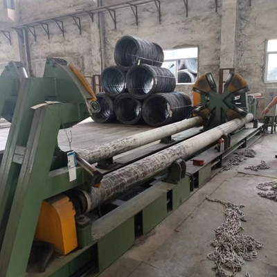 Máquina de soplado por disparo de barras de alambre especial totalmente automática para la industria de la cuerda de alambre Durable
