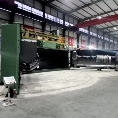 Máquina de soplado por disparo de barras de alambre especial totalmente automática para la industria de la cuerda de alambre Durable
