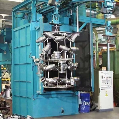 Eficiencia Máquina para la renovación de superficies metálicas de tipo colgante de acero