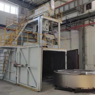 Eficiencia Máquina para la renovación de superficies metálicas de tipo colgante de acero