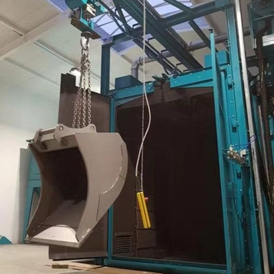 Máquina de soplado por disparo de tipo colgante de color personalizable para aplicaciones de la industria metalúrgica