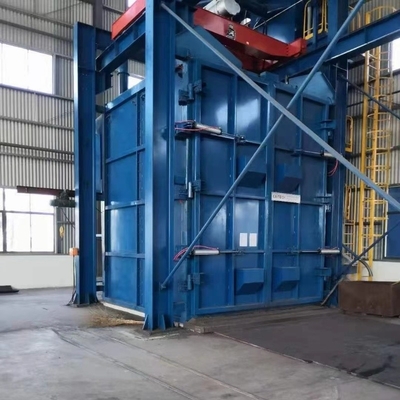 10 toneladas por hora Máquina de explosión con gancho para construcción e industria química