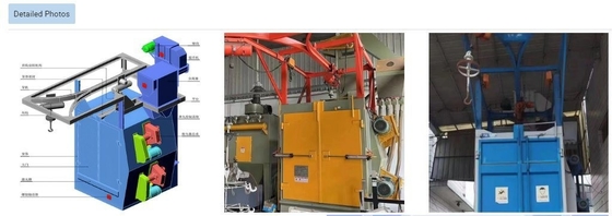 Máquina eléctrica de explosión con gancho personalizado para aplicaciones personalizadas