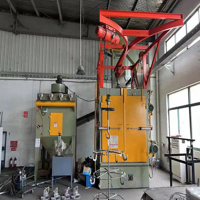 Máquina de desbaste de tiro tipo gancho Q379 para forjar piezas y piezas de fundición pequeñas