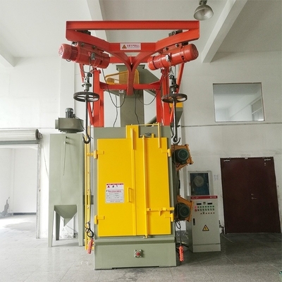 Máquina de eliminación de óxido de acero colgante con alta eficiencia de limpieza
