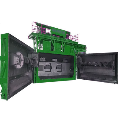 Máquina de explosión de doble posición de tipo colgante de cantilever Mandrels Wire Rod Coil Shot