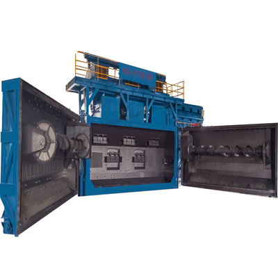 Máquina de reventado de alambre de rodillos de bobina con bloques de recubrimiento superpuestos Rango de alambre 5,5-42 mm