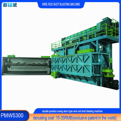 Máquina de reventado de alambre con costos de ahorro como alternativa a la descalcificación química