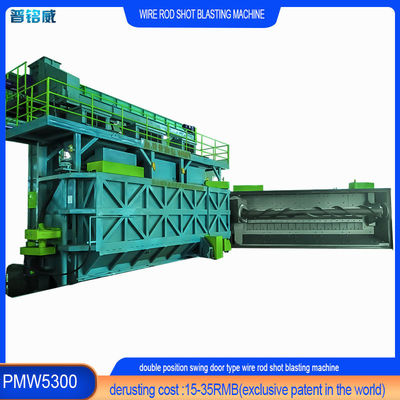 Máquina de reventado de alambre con costos de ahorro como alternativa a la descalcificación química