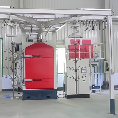 Máquina de soplado de tiro con gancho de tipo de tren recto para 2500kg de capacidad