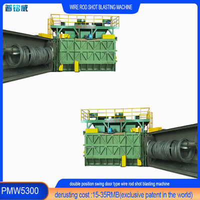 Servicio postventa de un año Máquina de reventado de alambre con mandril de 5,3 M