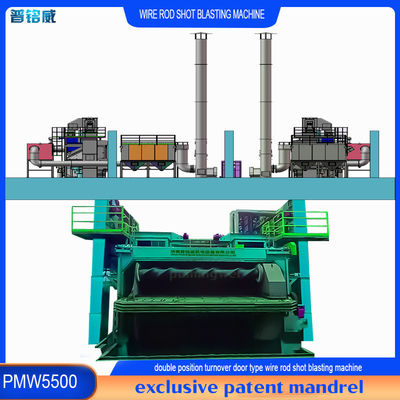 Máquina de inyección por disparo de alambre para productos de acero inoxidable 0,2-0,3% Pérdida de alambre