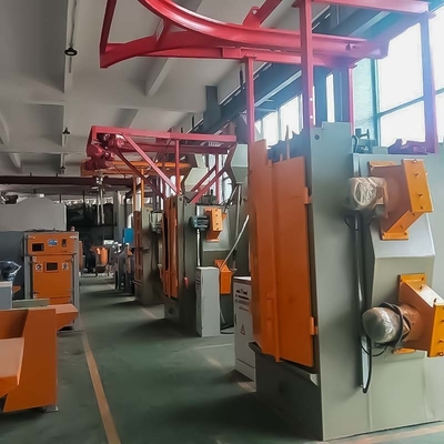 2500 kg de cilindro de gas giratorio máquina de disparo con doble gancho diseño de colgador
