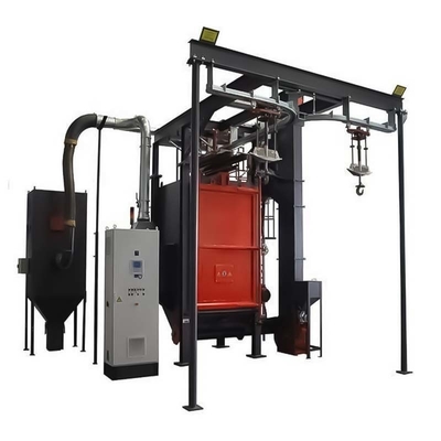 Máquina de inyección de gases de efecto invernadero con ganchos y ruedas de inyección a medida