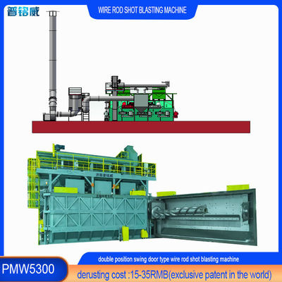 Productos de alambre galvanizado Máquina de reventado de alambre de rodilla de alambre con tamaño de 16,8*12,4*5,8m