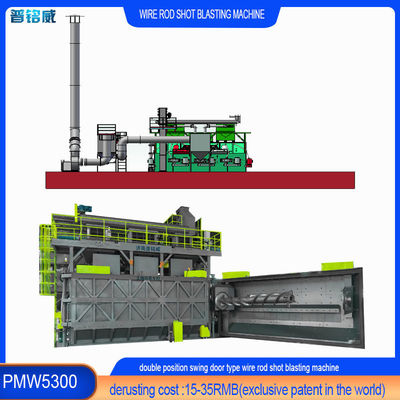 Máquina de reventado de alambre para acero con bajo contenido de carbono a un costo de desbaste de 15-35 RMB/t