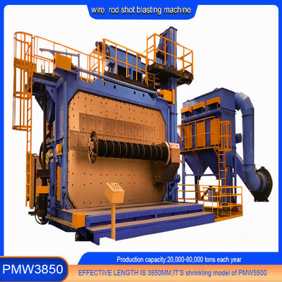 Control de frecuencia a prueba de óxido de alambre de rodillo de bobina de explosión por disparo PMW3850 10-20 R/Min