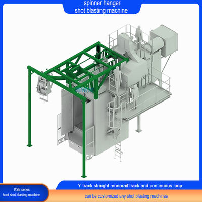 Máquina de lanzamiento por disparo con dimensiones y piezas personalizadas