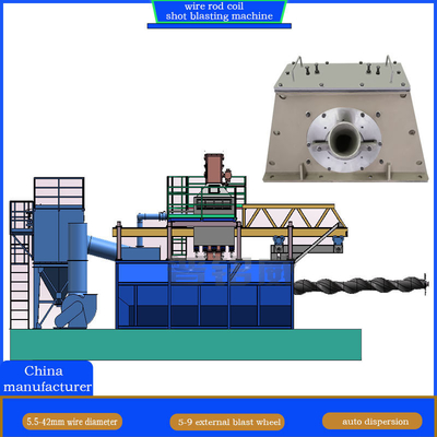 Pumingwei mandril de tornillo de alambre eléctrico rodada máquina de soplado para la limpieza superior