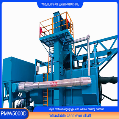 PMW5000D Dispersión automática de alambre rodada máquina de reventado con reventado de bobina retráctil