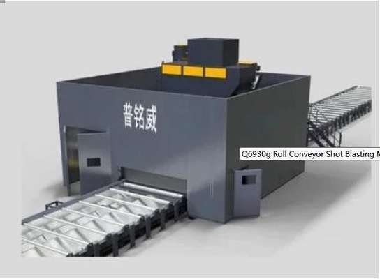 Servicio postventa de un año 2024 Máquina de soplado por rodaje para estructuras de acero