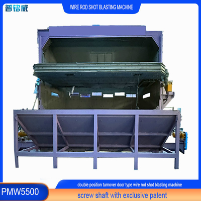 Personalización 30kw / Set Cabeza de impulsor Potencia Velocidad de limpieza bobinas de alambre de barra de tiro máquina de soplado