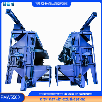 Personalización 30kw / Set Cabeza de impulsor Potencia Velocidad de limpieza bobinas de alambre de barra de tiro máquina de soplado