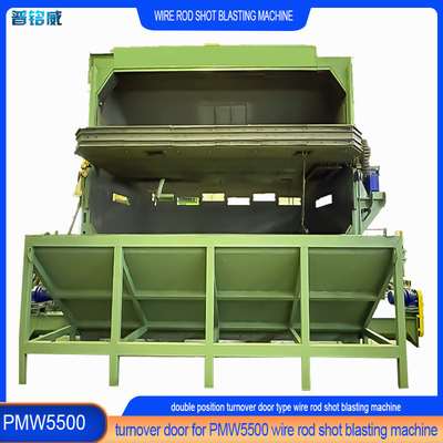 Personalización 30kw / Set Cabeza de impulsor Potencia Velocidad de limpieza bobinas de alambre de barra de tiro máquina de soplado