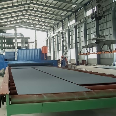 Máquina automática para la limpieza de tubos de acero montados en rieles