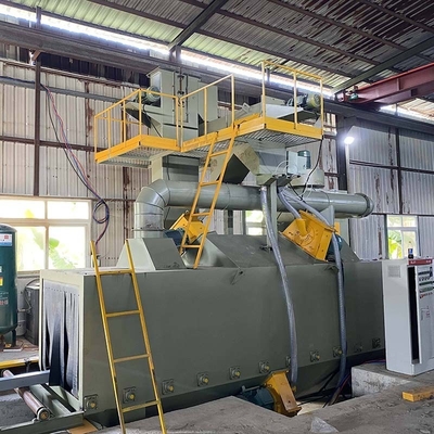 Máquina de soplado en caliente de serie Q69 para limpiar la superficie de la pieza de trabajo en el astillero