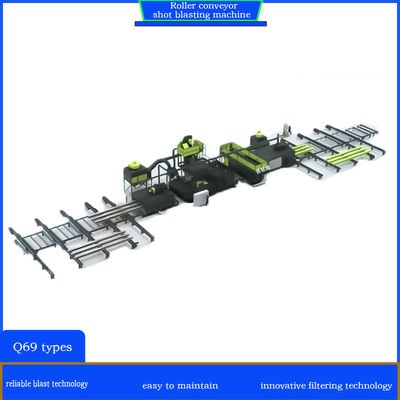 Máquina de transmisión por disparo con rodillo de la serie Q69 para viviendas herméticas y aisladas