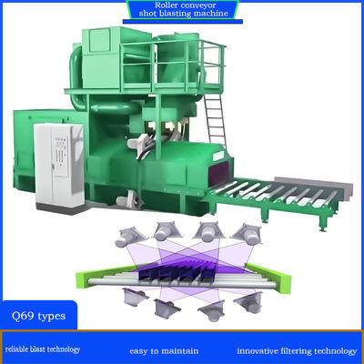 Máquina de transmisión por disparo con rodillo de la serie Q69 para viviendas herméticas y aisladas