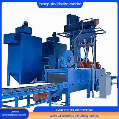 Máquina eléctrica de transporte de rodillos personalizada para eliminar el abrasivo perfecto