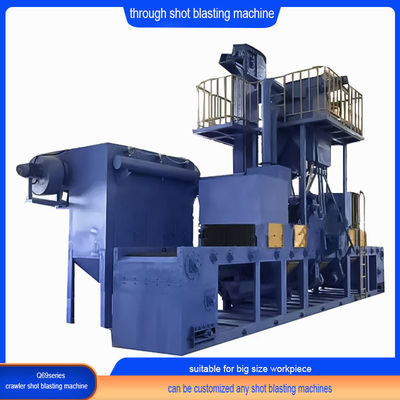 Máquina eléctrica de transporte de rodillos personalizada para eliminar el abrasivo perfecto