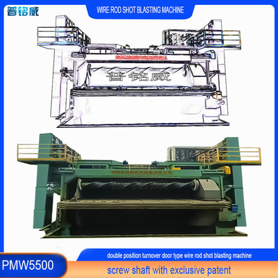 Máquina para la producción de alambre de acero inoxidable 12.5*5.5*6.4m PMW 5500