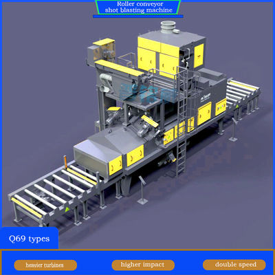 5000 metros cúbicos por hora Capacidad colector de polvo transportador de rodillos máquina de inyección