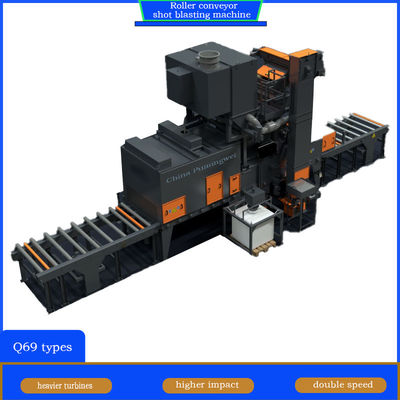 5000 metros cúbicos por hora Capacidad colector de polvo transportador de rodillos máquina de inyección