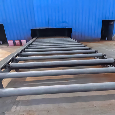 Conveyor de rodillos abrator por catenaria para la máquina de reventado de h-beam