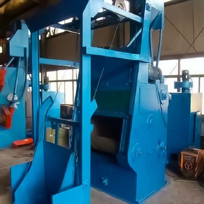 Máquina de limpieza personalizada de la superficie de la pieza de trabajo Tipo de caucho cinturón de caída