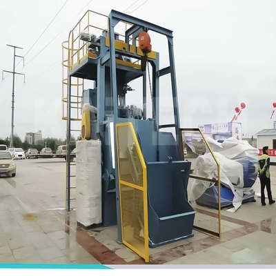 Máquina de inyección de gases de efecto invernadero de tipo rastreado con diseño de sistema de carga y descarga automática