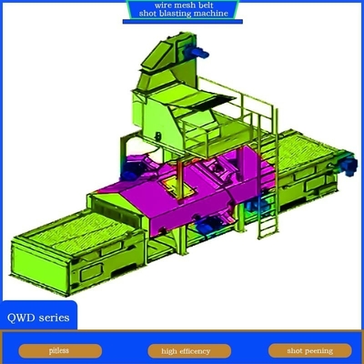 Máquina automática de transmisión de bandas de transmisión de malla de alambre con alta capacidad de transmisión